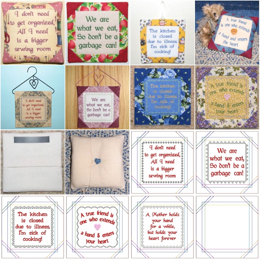 Patchwork Framed Quotes OregonPatchWorks