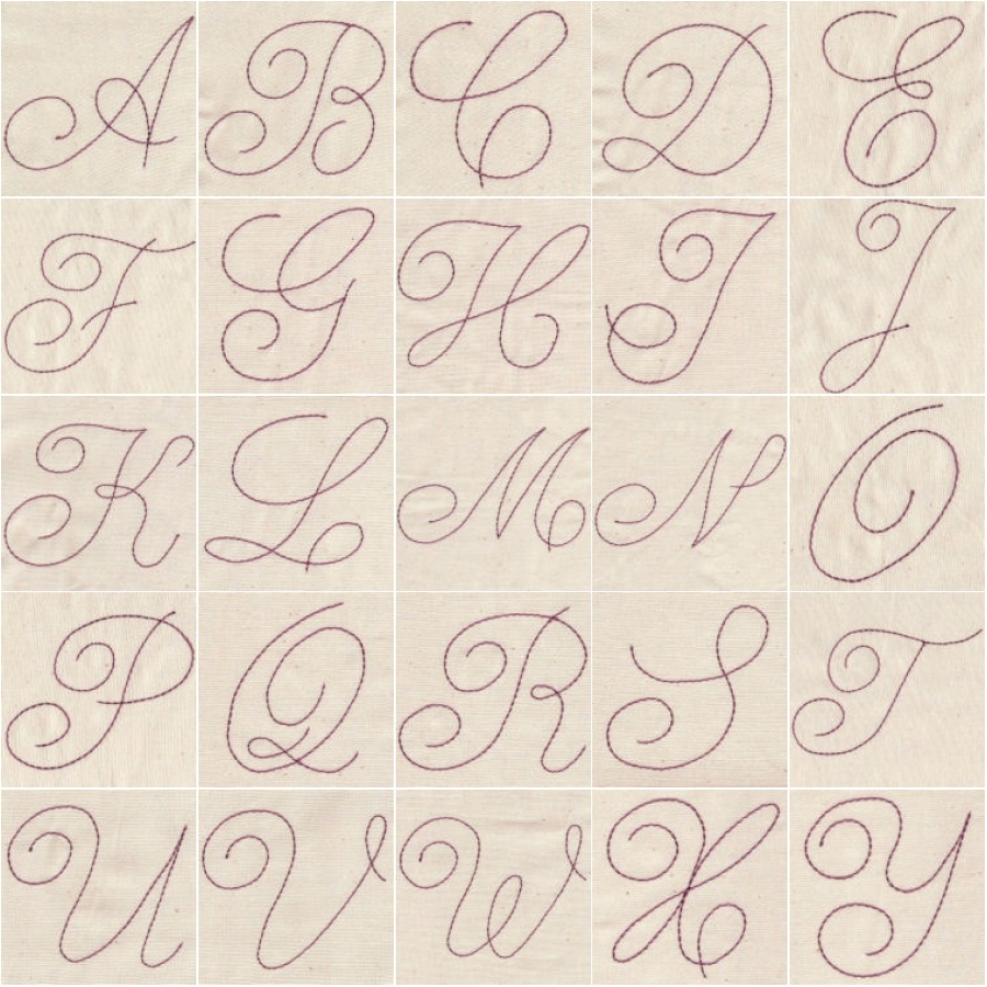 Script Alphabet 
