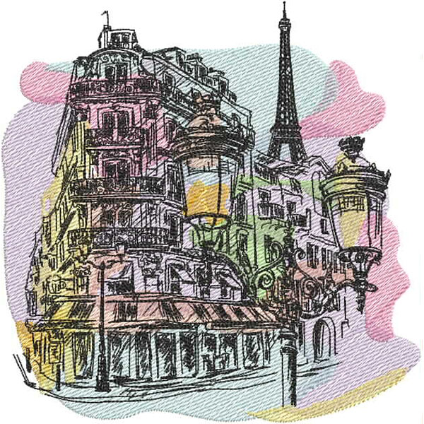 Paris In Watercolor