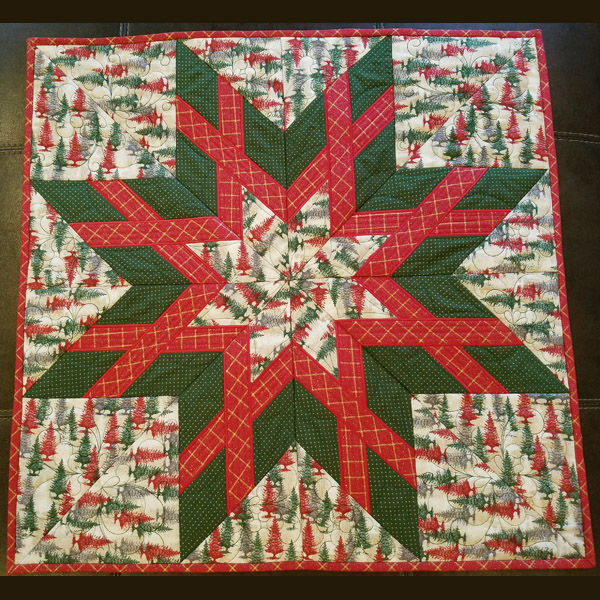Christmas Star Quilt -3