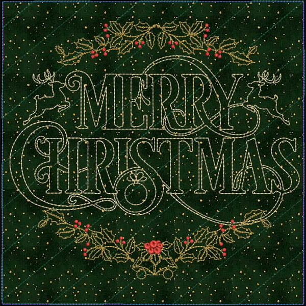 Christmas Square Quilt | OregonPatchWorks