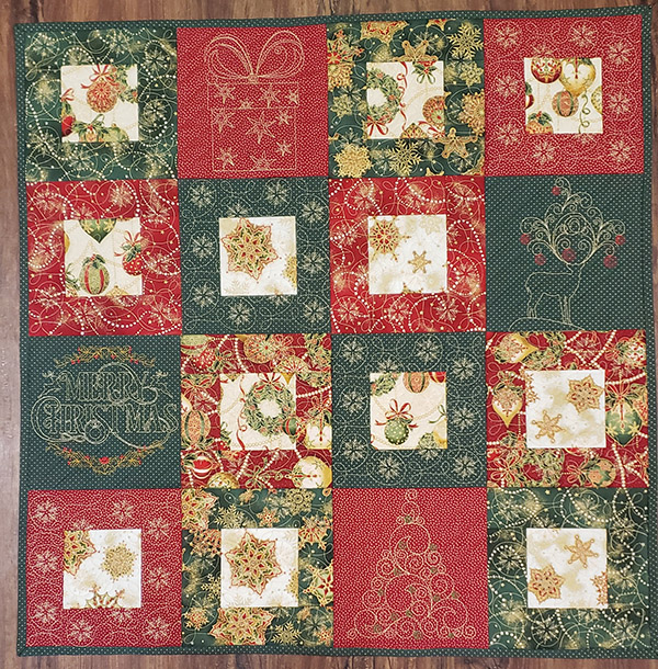 Christmas Square Quilt OregonPatchWorks