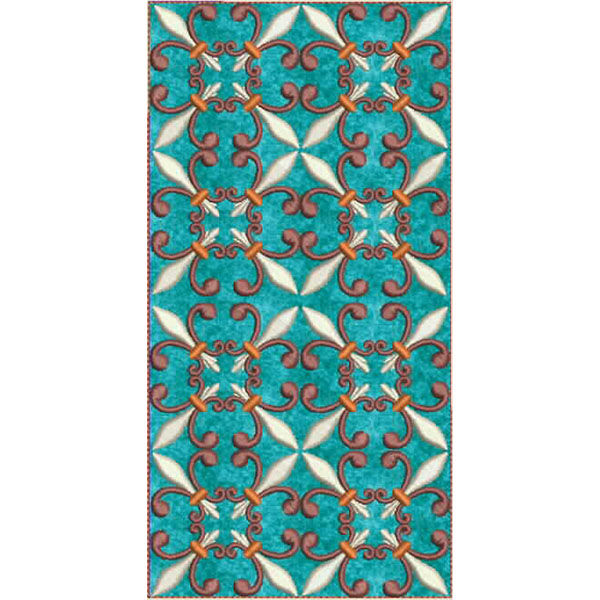 Moroccan Tile Quilt-11