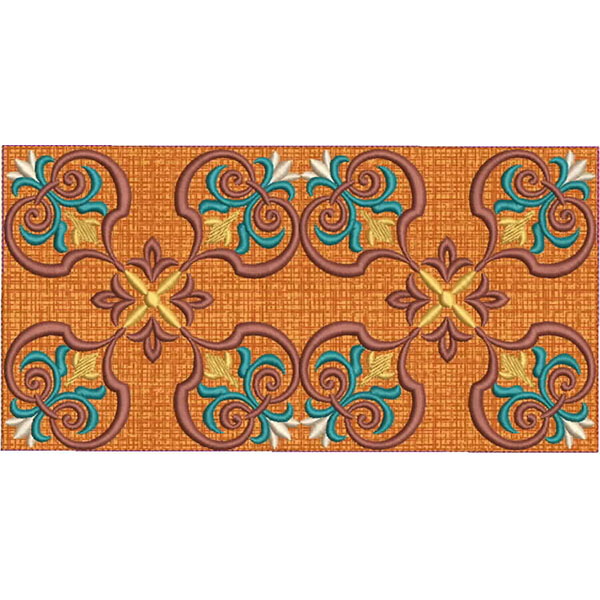 Moroccan Tile Quilt-13