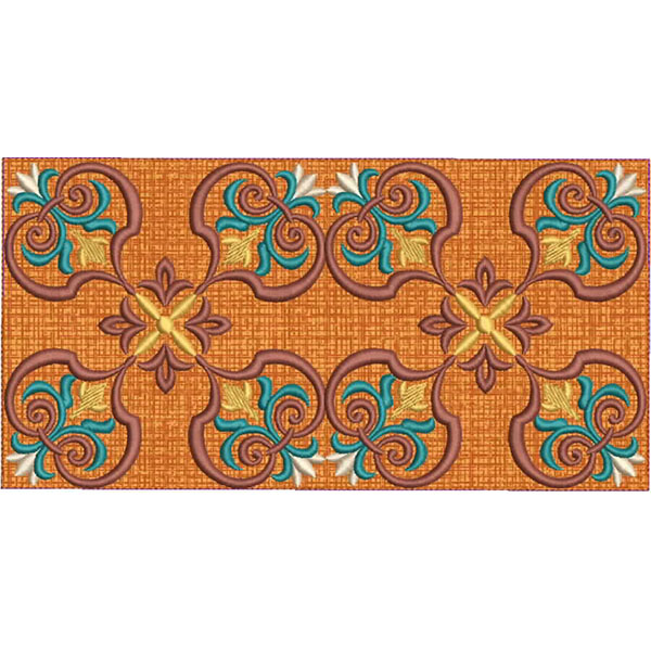 Moroccan Tile Quilt-13