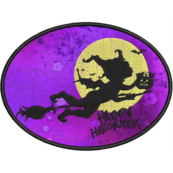 Halloween Silhouette Mug Rugs-4