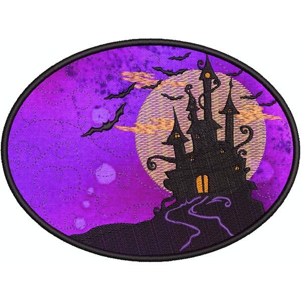Halloween Silhouette Mug Rugs-8