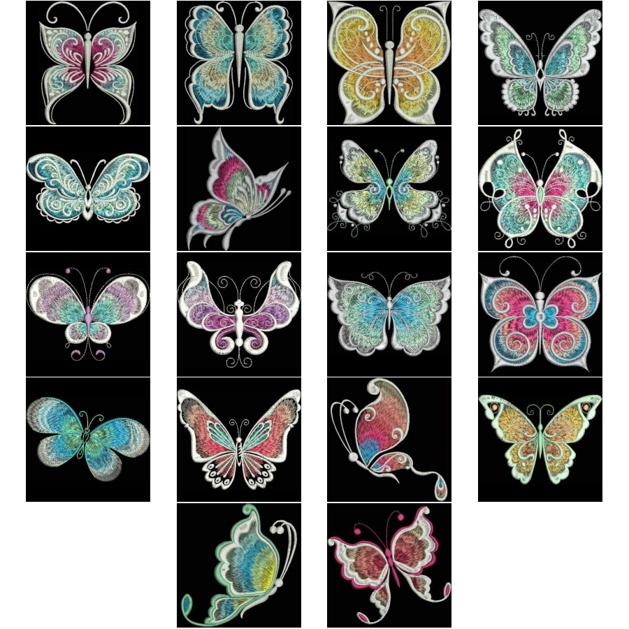 ColorWash Butterflies 