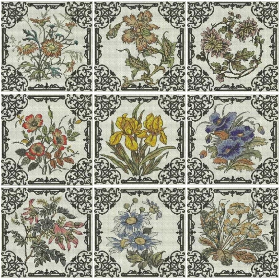 Vintage Floral Blocks 