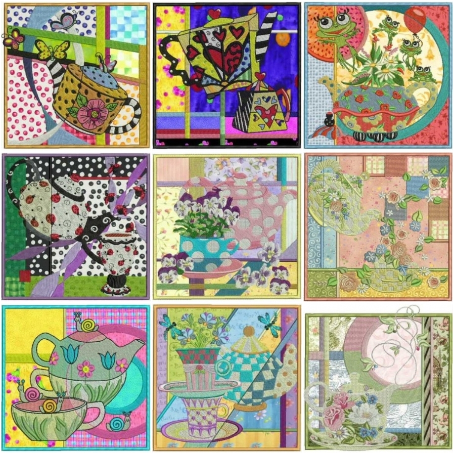 Tea Time Applique 