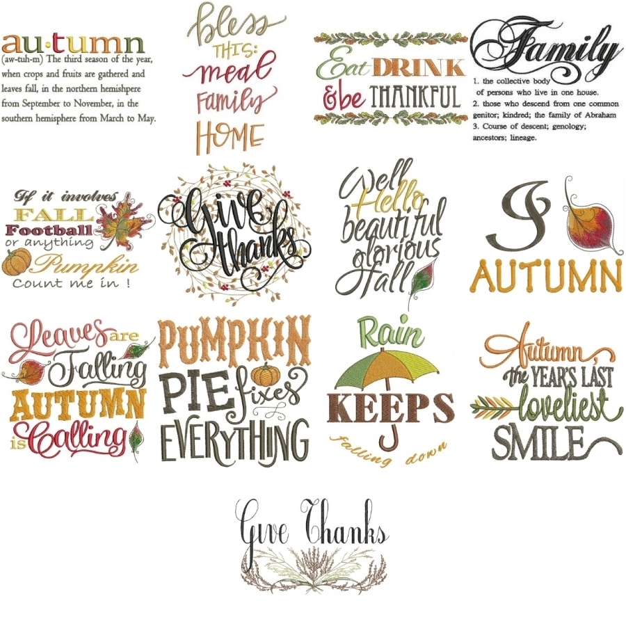 Autumn Expressions 