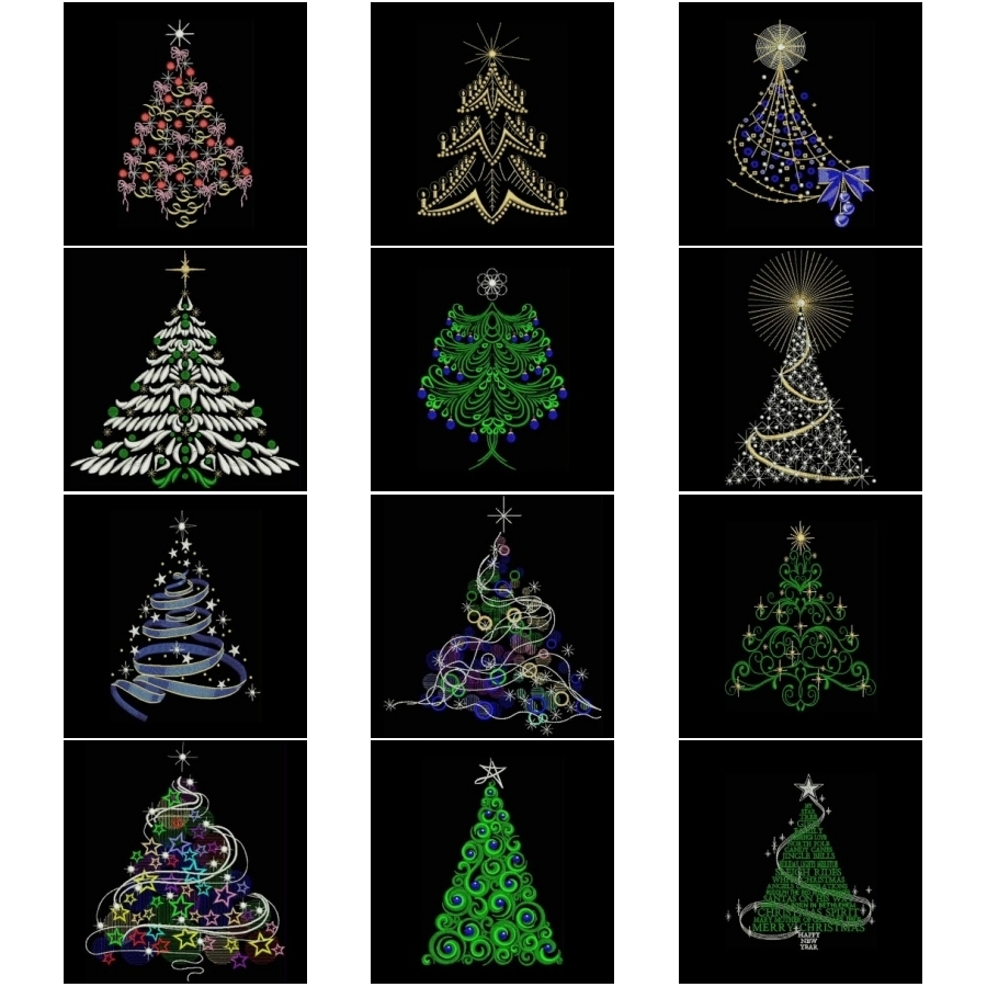 Fantasy Christmas Trees 