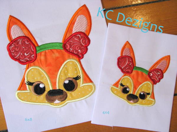 Christmas Critter Fox With Ear Warmers