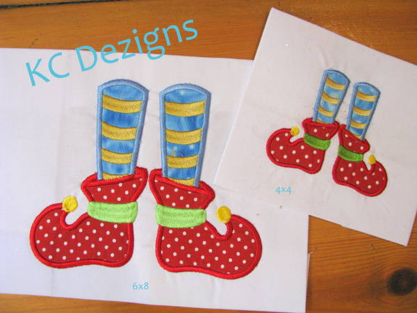 Elf Feet Applique