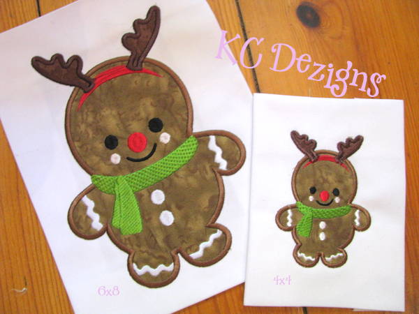 Baby Gingerbread Rudolph