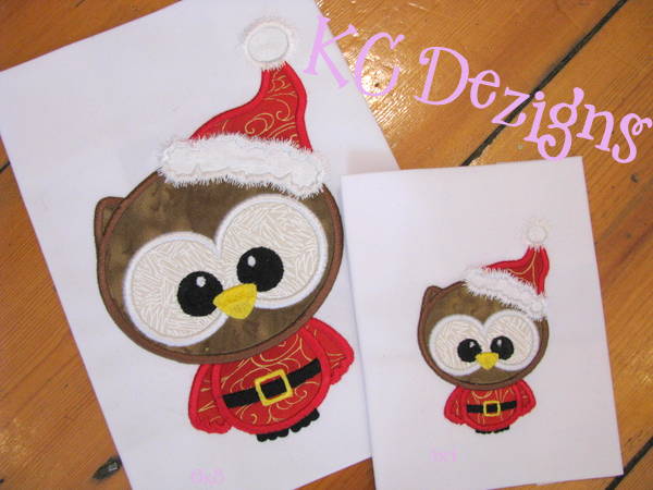 Cute Santa Owl