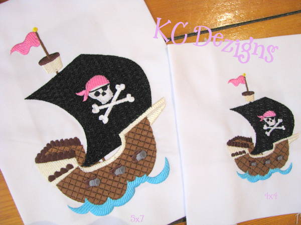Pirate Girl Ship