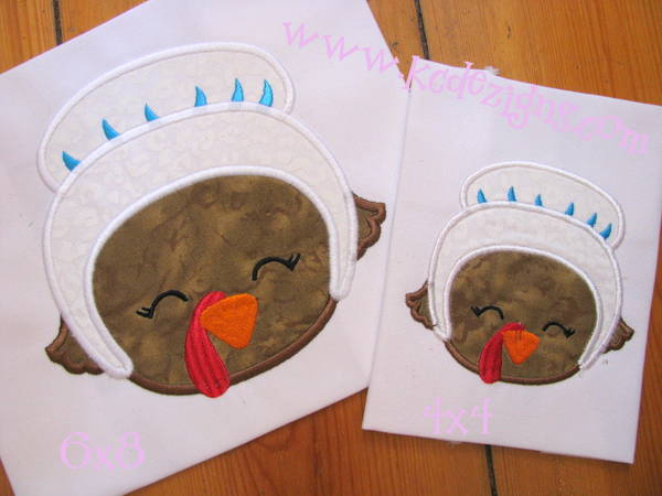 Girl Turkey With Hat