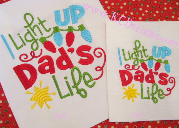 I Light Up Dad's Life