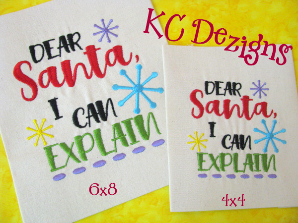 Dear Santa I Can Explain