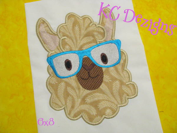 Llama Face With Sunglasses