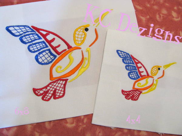Outline Hummingbird Full Set | OregonPatchWorks