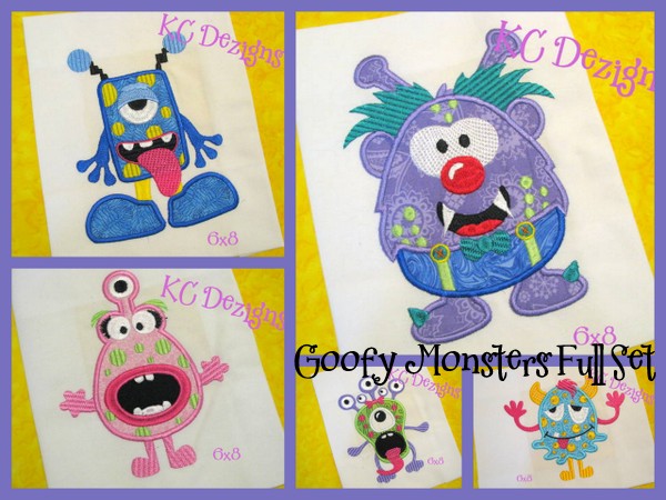 Goofy Monsters Full Set-3