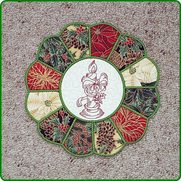 In The Hoop Xmas Placemat 2 -4
