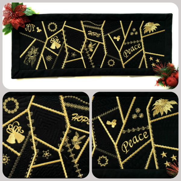 Crazy Patch Table Runner -3