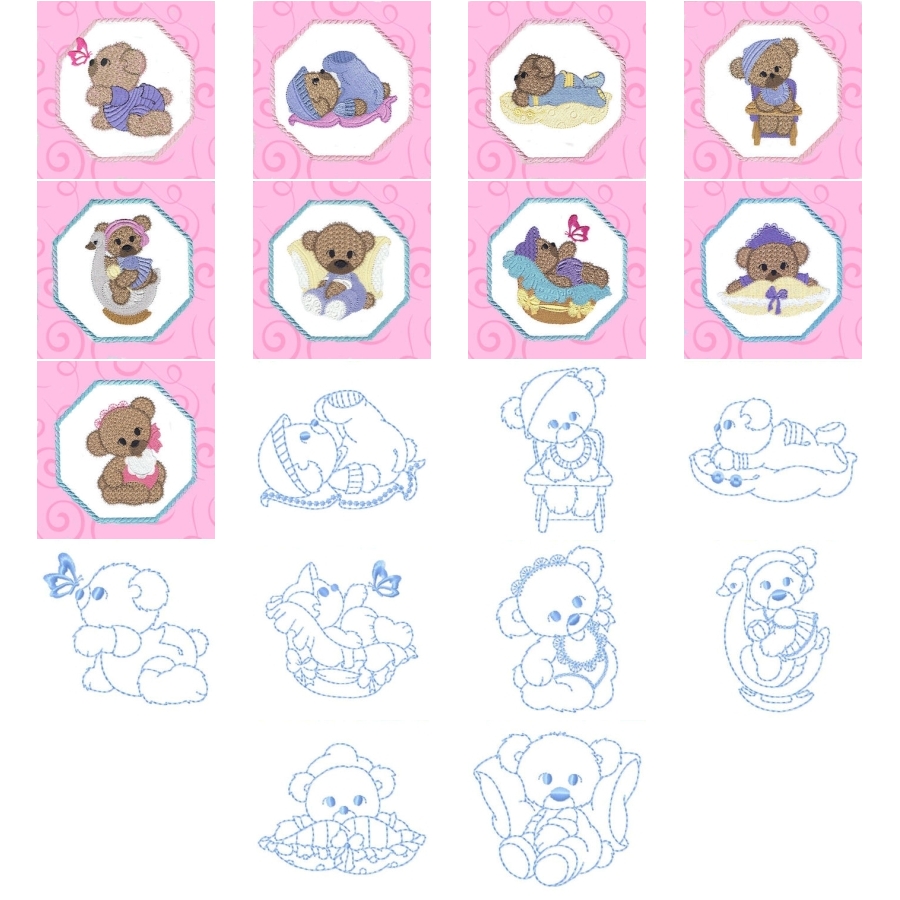 Textured Teddies