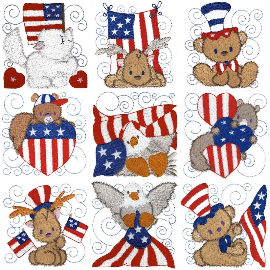 4th July Blocks 