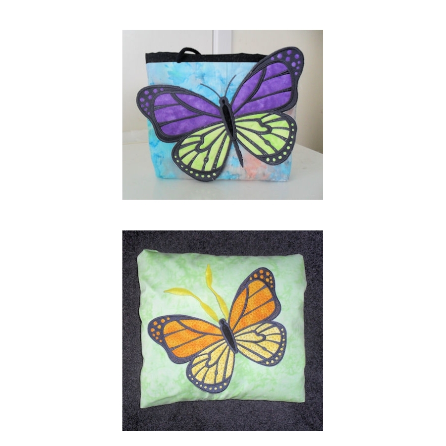 Large Butterfly Applique 