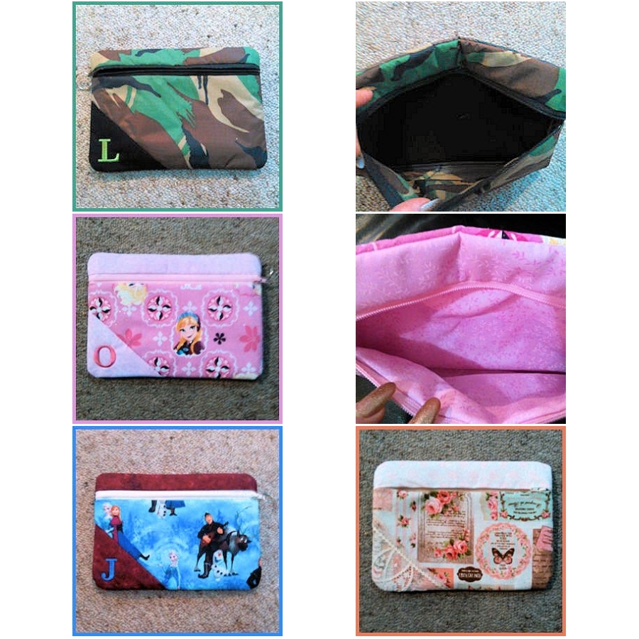 In the Hoop Zipper Bag  