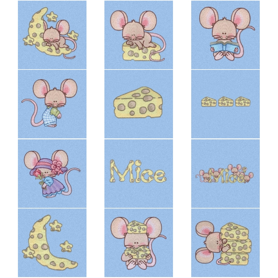 Cute Colors Mice Capades CD