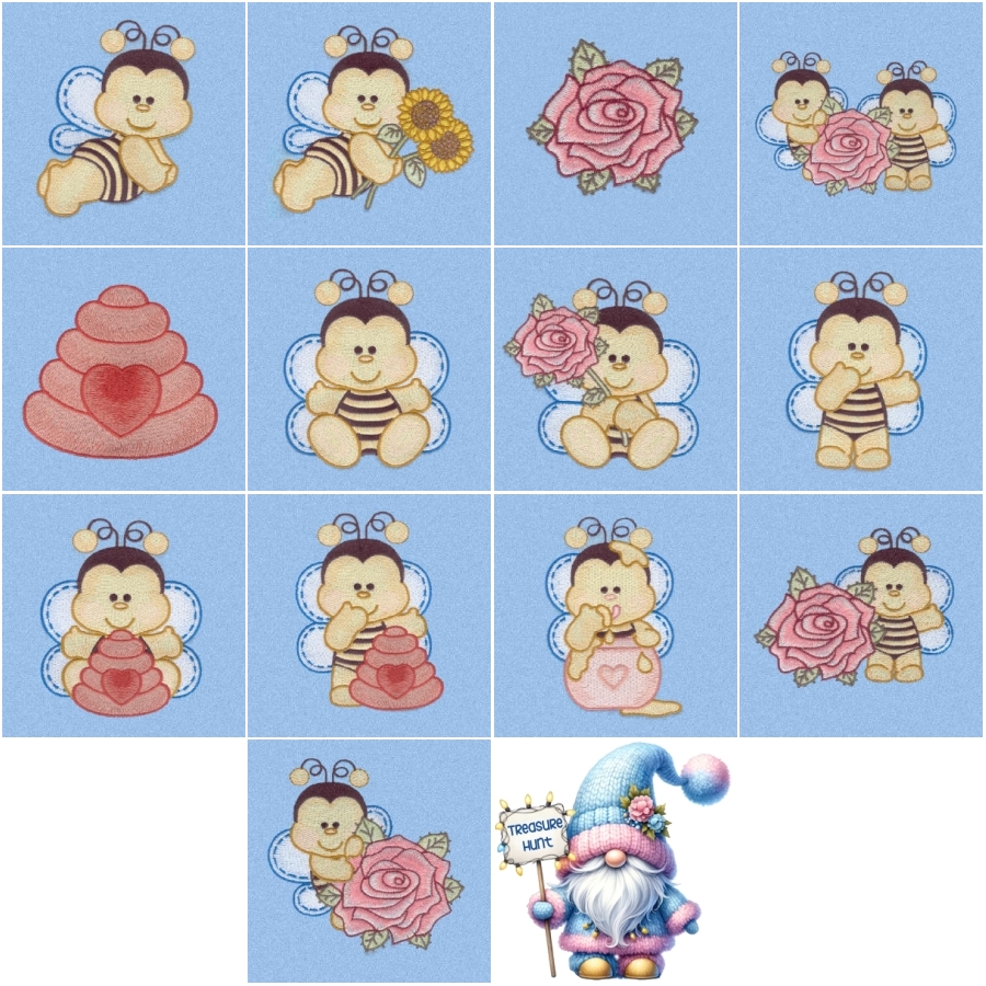 Cute Colors Bumble Bees CD