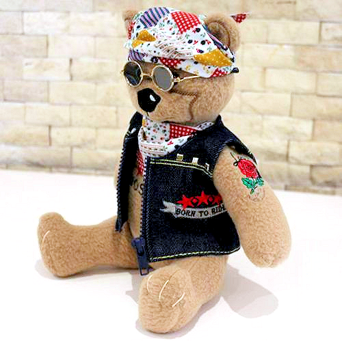 Biker Teddy -4