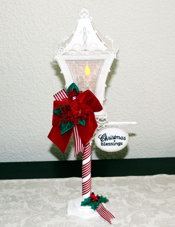 Christmas Lamp Post-8