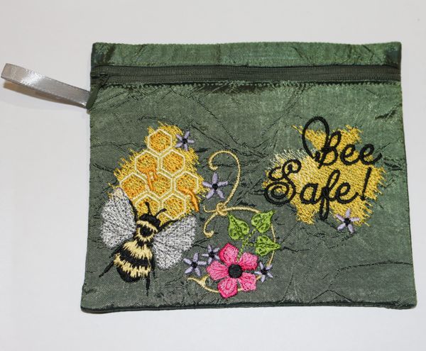 Bee Safe Zipper Bag-4