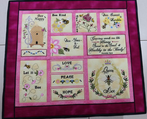 Bee Gracious Quilt-3