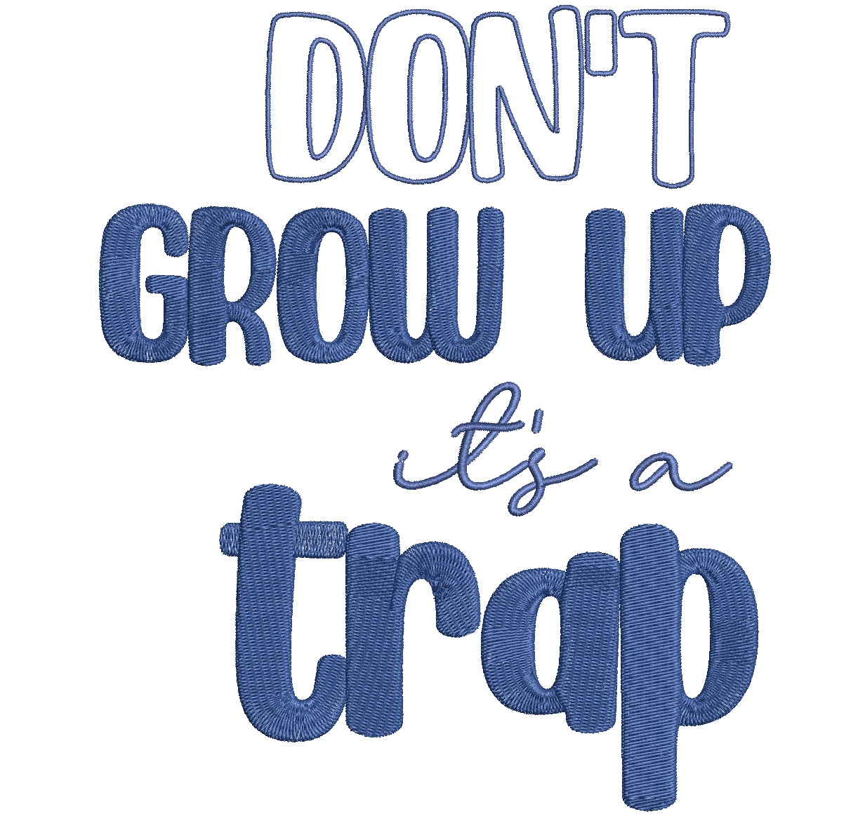 Growing up is a trap