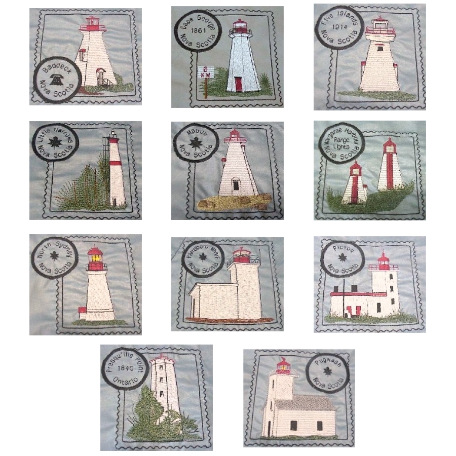 Nova Scotia Lighthouse Stamps