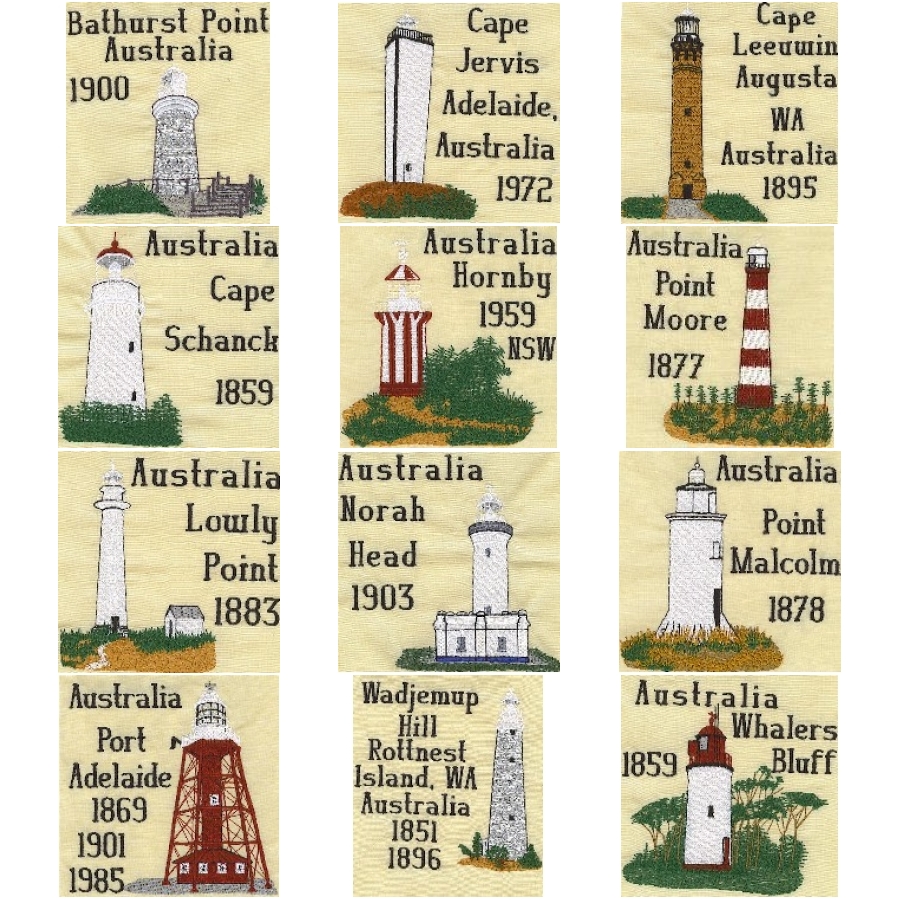 Australia Lighthouse Blocks 1
