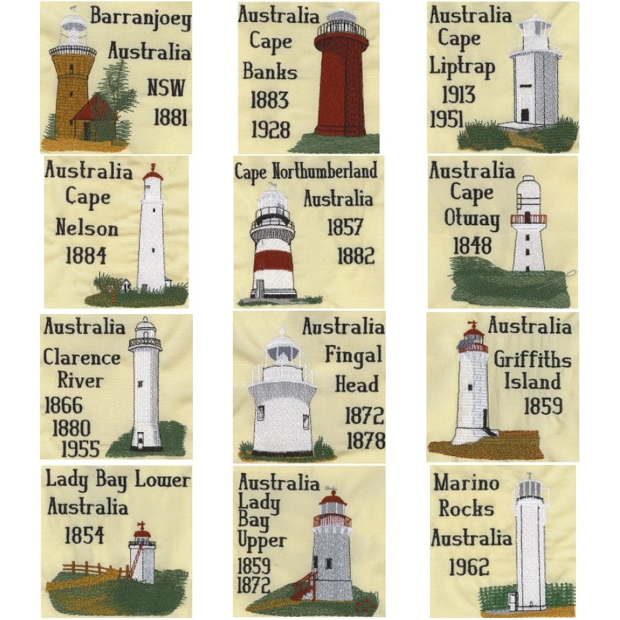 Australia 2 Lighthouse Blocks