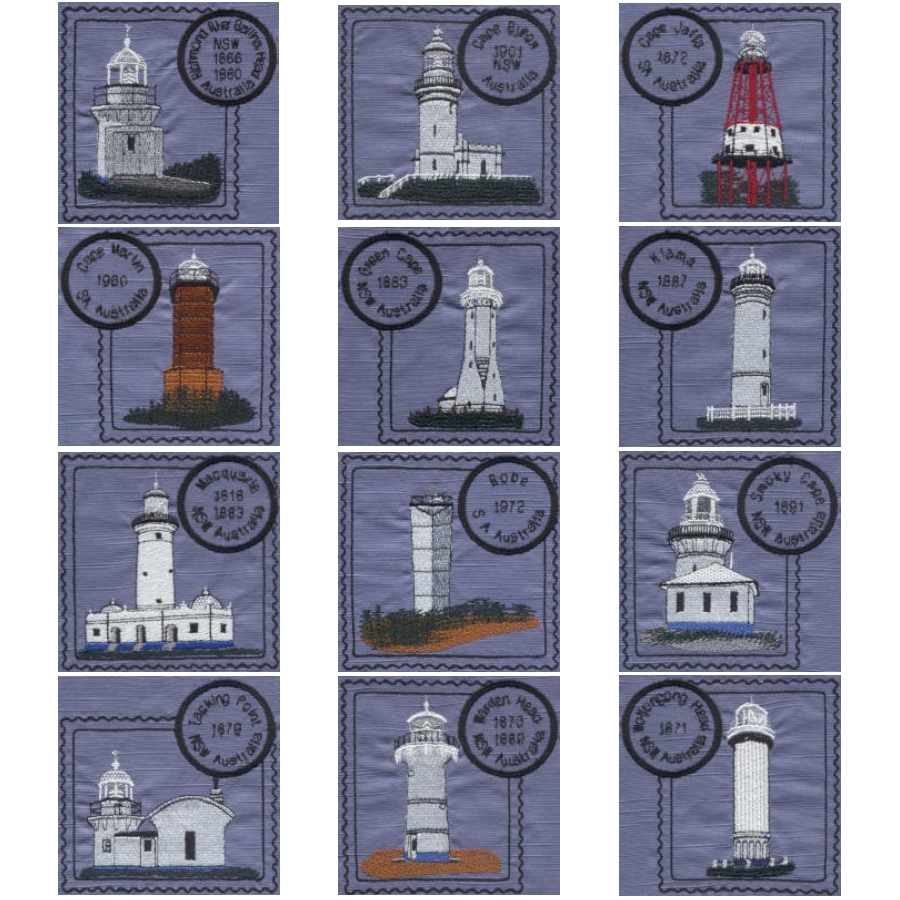 Australia Lighthouse Stamps 3