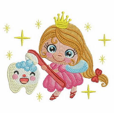 Sweet Heirloom Embroidery, tooth fairy