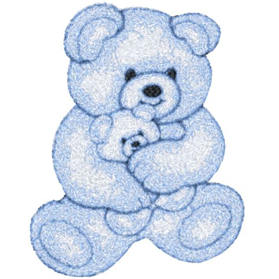 Red Moon Gardens, Teddy with baby teddy