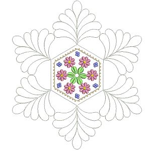 Designs 4 Africa, quilt block