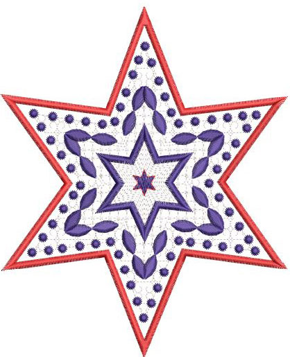 Angel Designs, 4th of July, star
