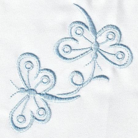 Enigma Embroidery. butterflies