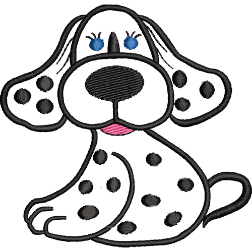 spotted dog design